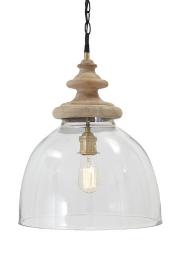Faiz transparent glass pendant light 2025